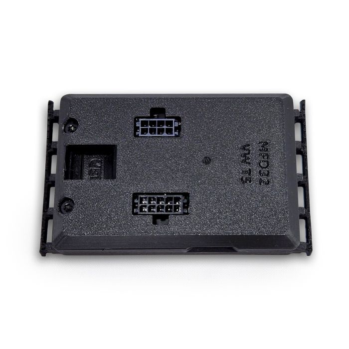 CANchecked MFD32 Gen2 display with compartment for VW Bus T5 LHD RHD 03-15