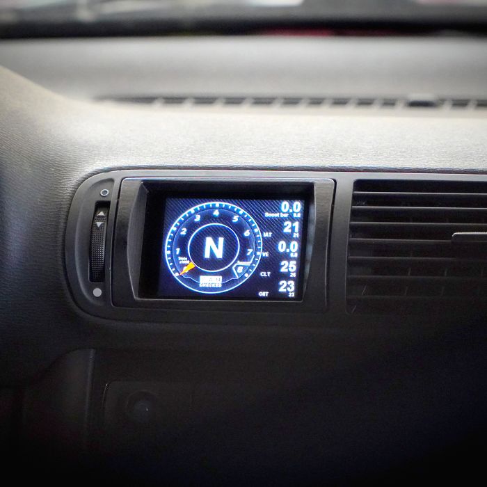 CANchecked Display MFD32 Gen2 central vent for Seat Leon Cupra 1M LHD 99-05