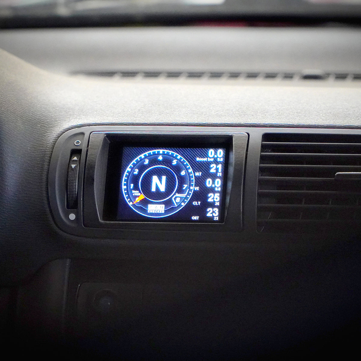 Pantalla CANchecked MFD32 Gen2 para rejilla de ventilación central de Seat Leon Cupra 1M LHD 99-05