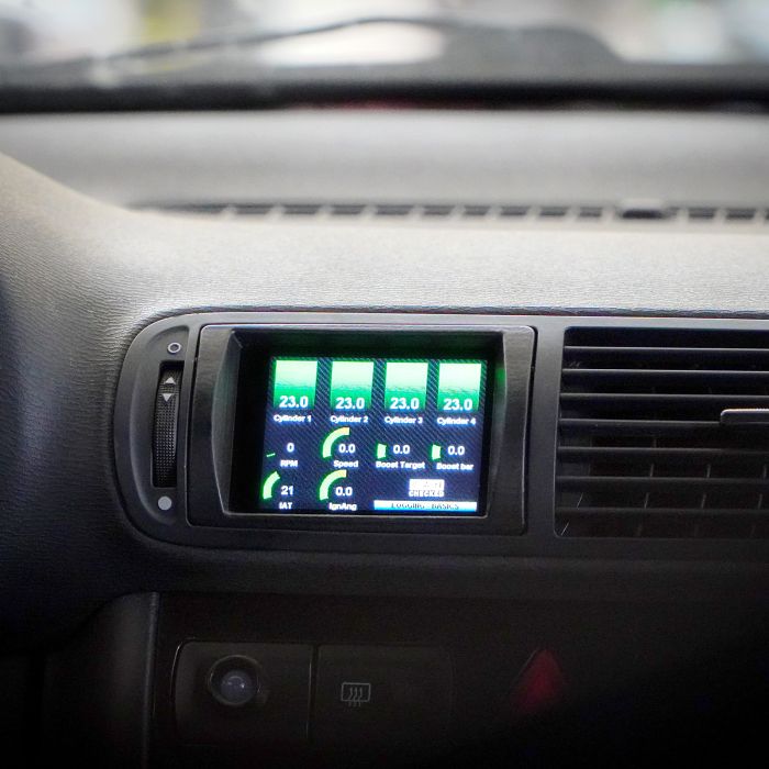 CANchecked Display MFD32 Gen2 central vent for Seat Leon Cupra 1M LHD 99-05