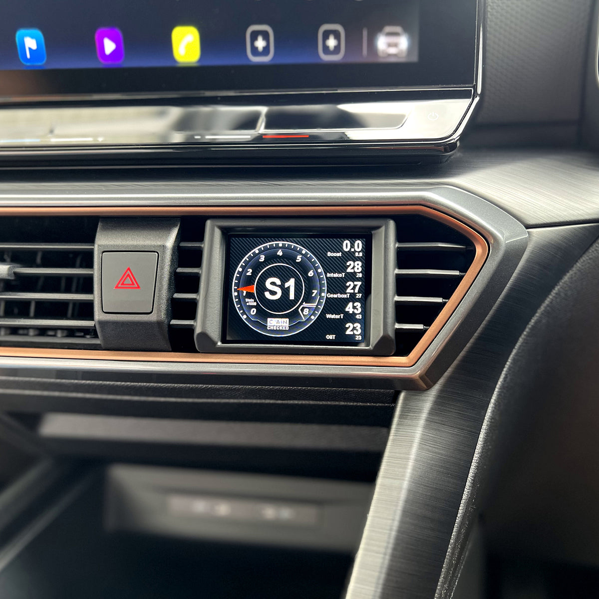 Pantalla CANchecked MFD28 Gen2 para Cupra Formentor Seat Cupra Leon IV KL RHD 2020+