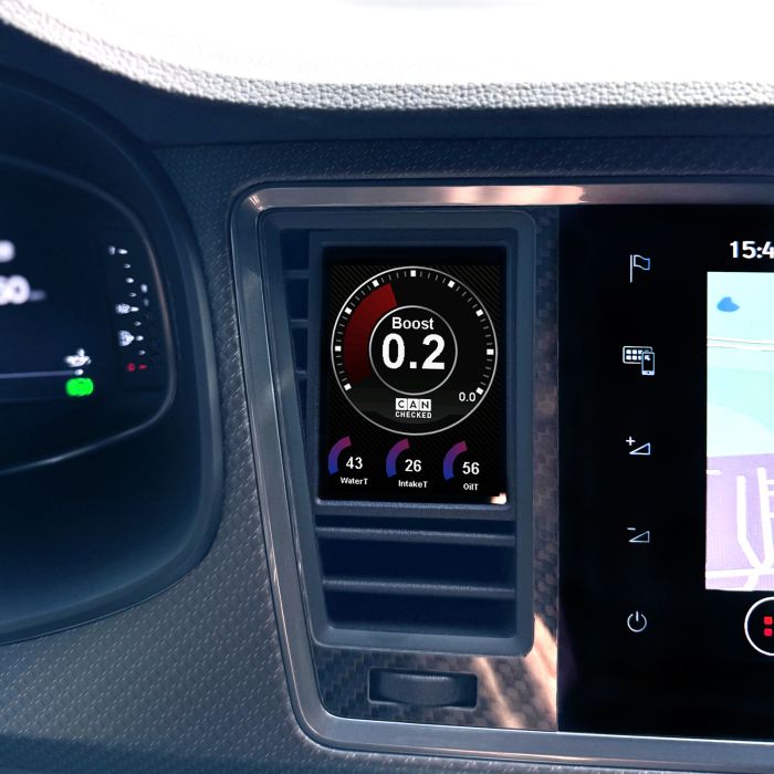 CANchecked MFD28 Gen2 Display for Seat Cupra Ateca 5FP LHD