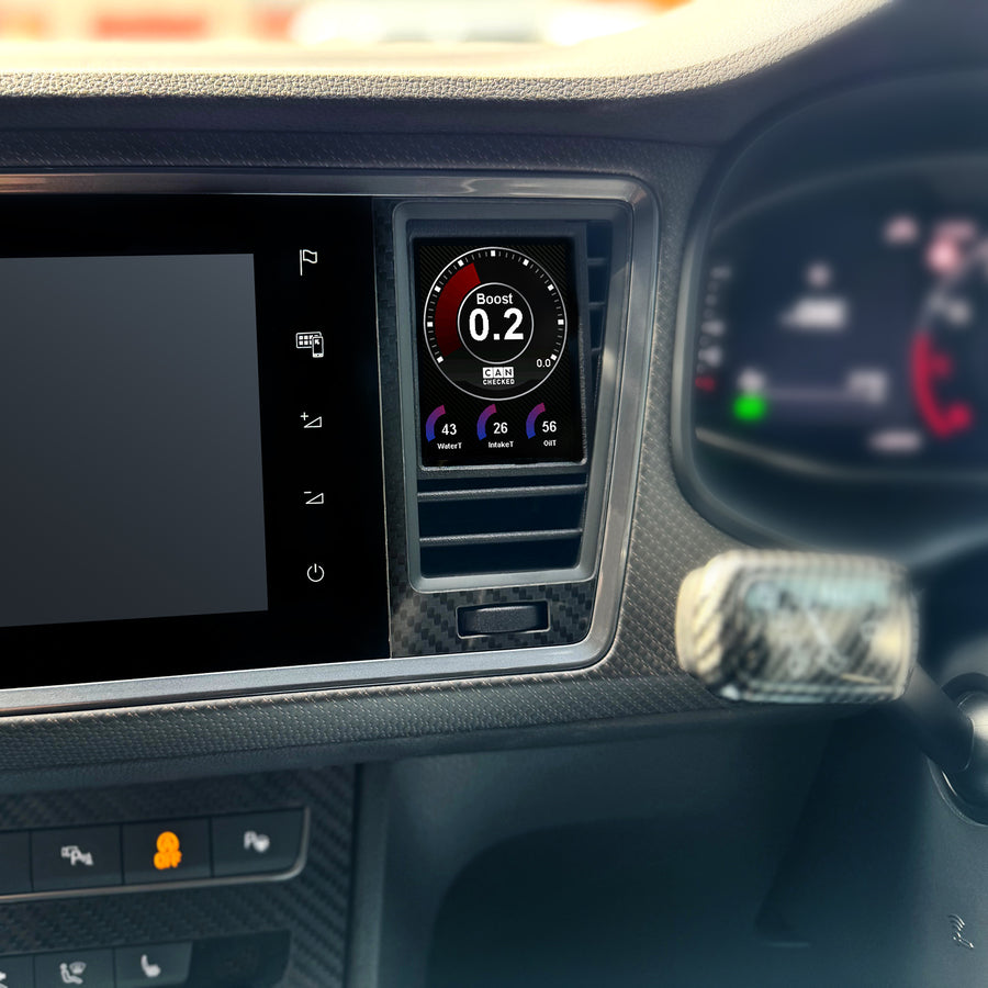 CANchecked MFD28 Gen2 Display for Seat Cupra Ateca 5FP with Right Hand Drive – otra vista