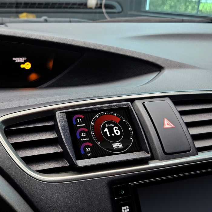 MFD28 Gen2 display verified via CAN for Honda Civic FK2 LHD