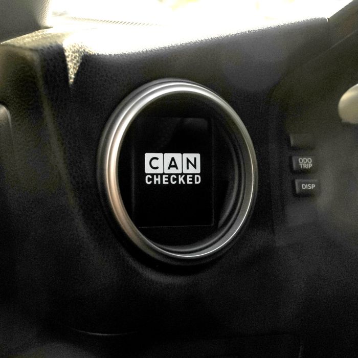 CANchecked MFD28 GEN2 Multifunction Display for Toyota GT86 and Subaru BRZ ZN6 2012-2020
