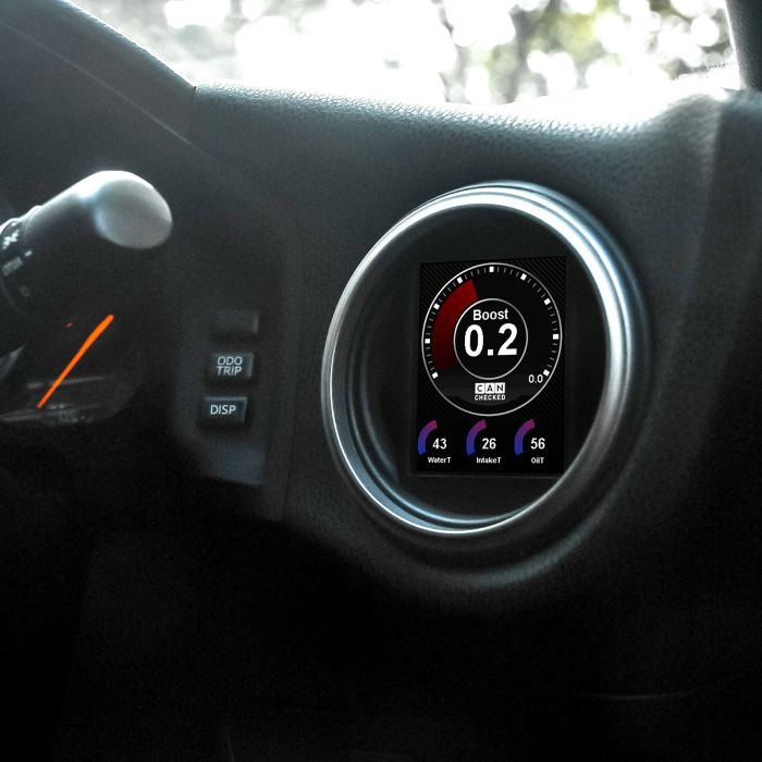 CANchecked MFD28 Gen2 Display for Toyota GT86 / Subaru BRZ RHD 2012 - 2020