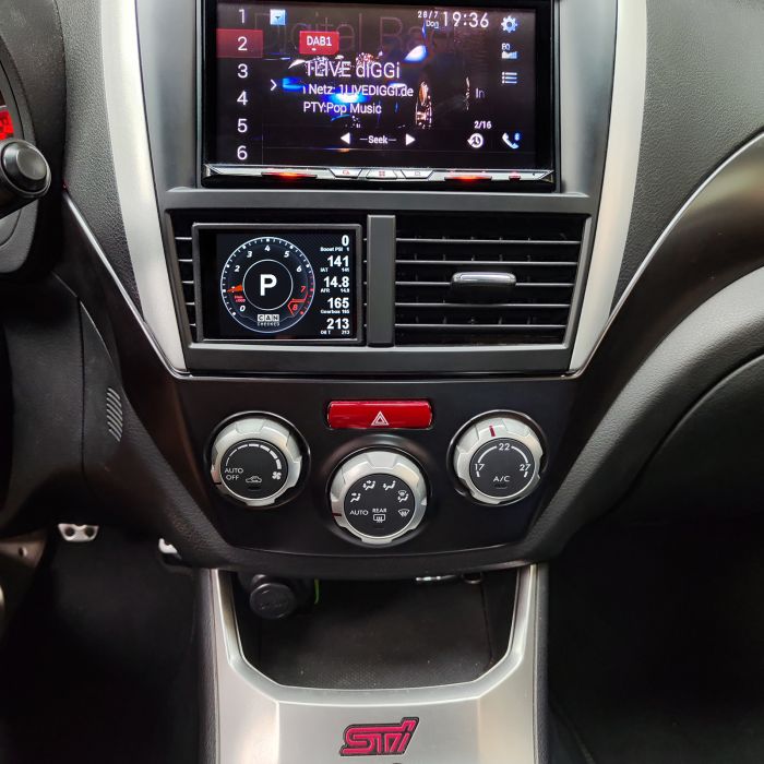CANchecked Display MFD32 Gen2 for Subaru Impreza GR incl. WRX LHD 2007 - 2014