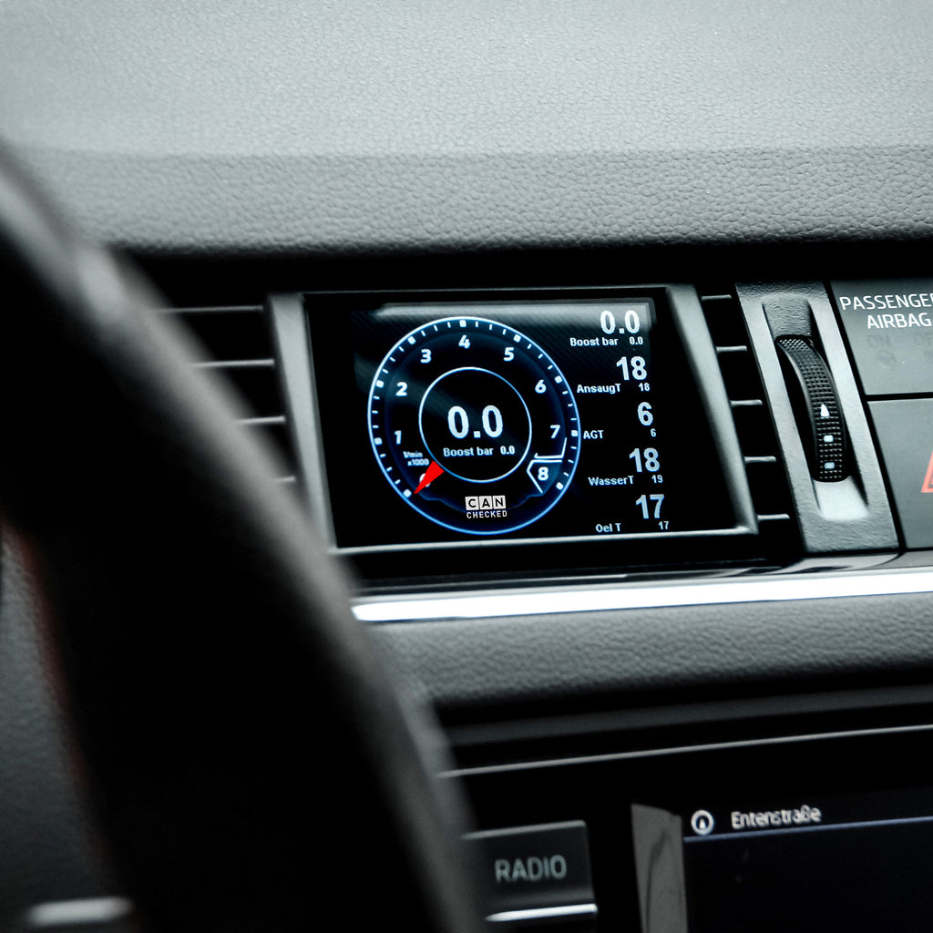 Pantalla multifunción CANchecked MFD32 GEN2 para SKODA Octavia 5E