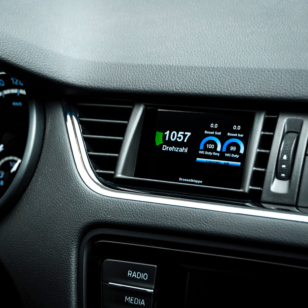 Pantalla multifunción CANchecked MFD32 GEN2 para SKODA Octavia 5E