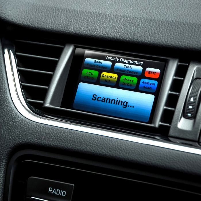 CANchecked MFD32 GEN2 multifunction display for SKODA Octavia 5E