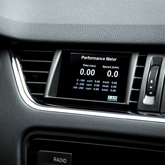 CANchecked MFD32 GEN2 multifunction display for SKODA Octavia 5E