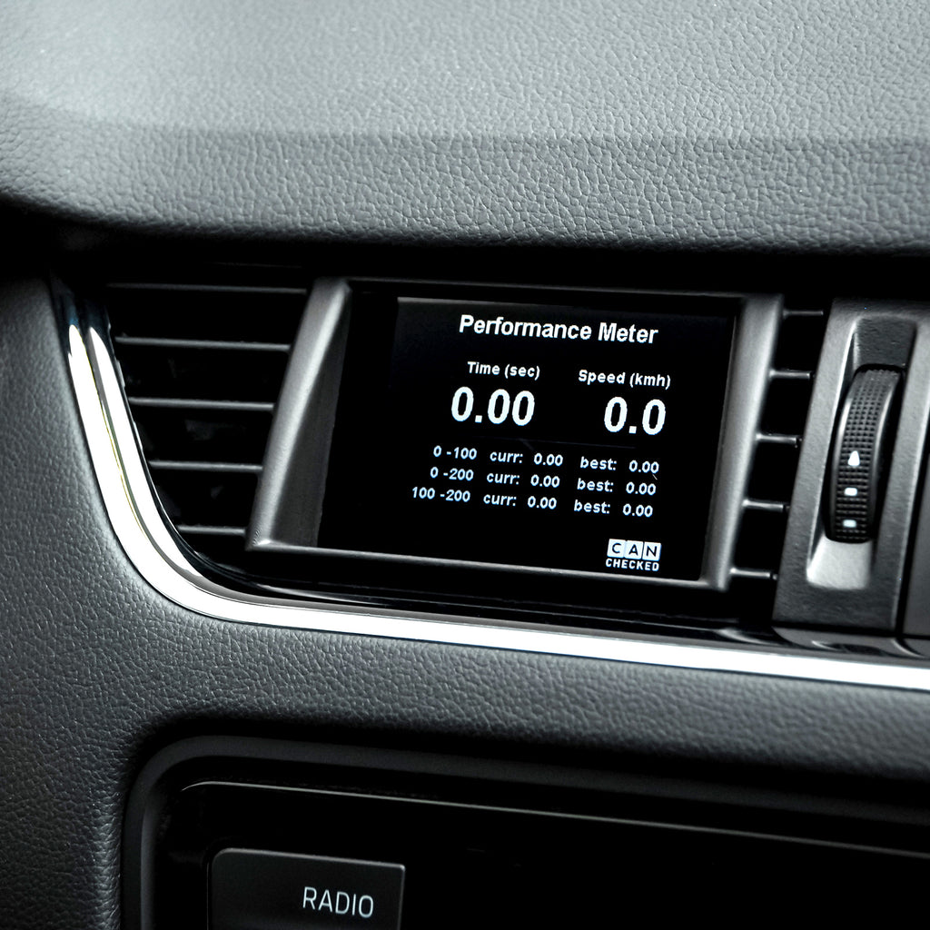 Pantalla multifunción CANchecked MFD32 GEN2 para SKODA Octavia 5E