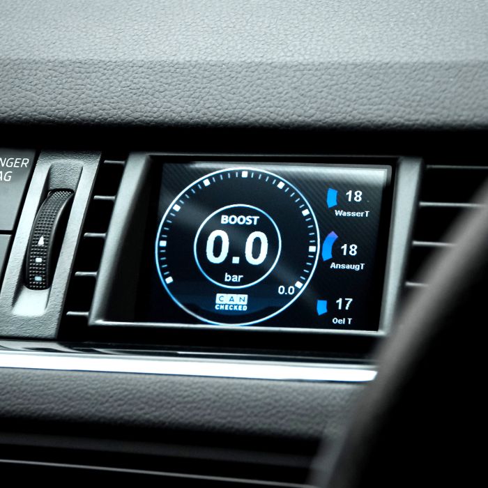 CANchecked Display MFD32 Gen2 for Skoda Octavia III (5E) with right-hand drive (2013+)