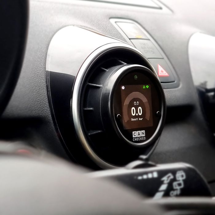 Multifunction Display MFD15 GEN2 with CAN certification for Audi A1 S1 with left/right hand drive (2014-2018).