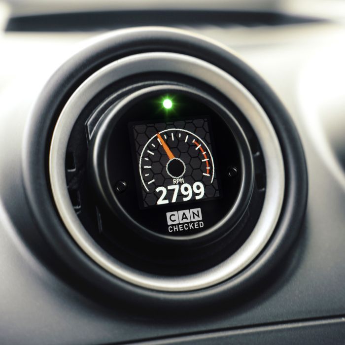 CANchecked MFD15 Gen2 Display for Ford Fiesta MK5 MK6 MK7 LHD or RHD.
