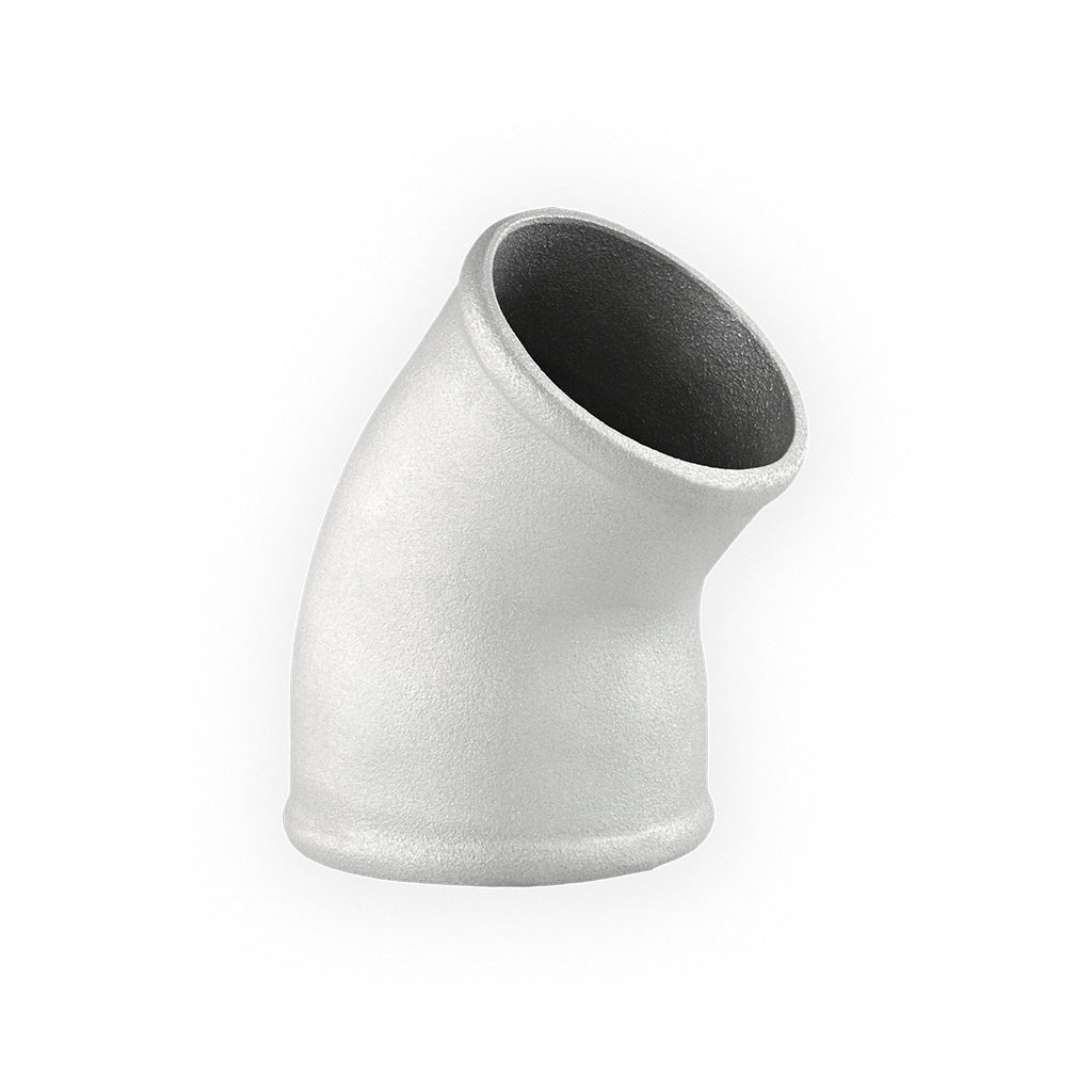Codo reductor de aluminio fundido FMIC.EU 45' 76/89 mm