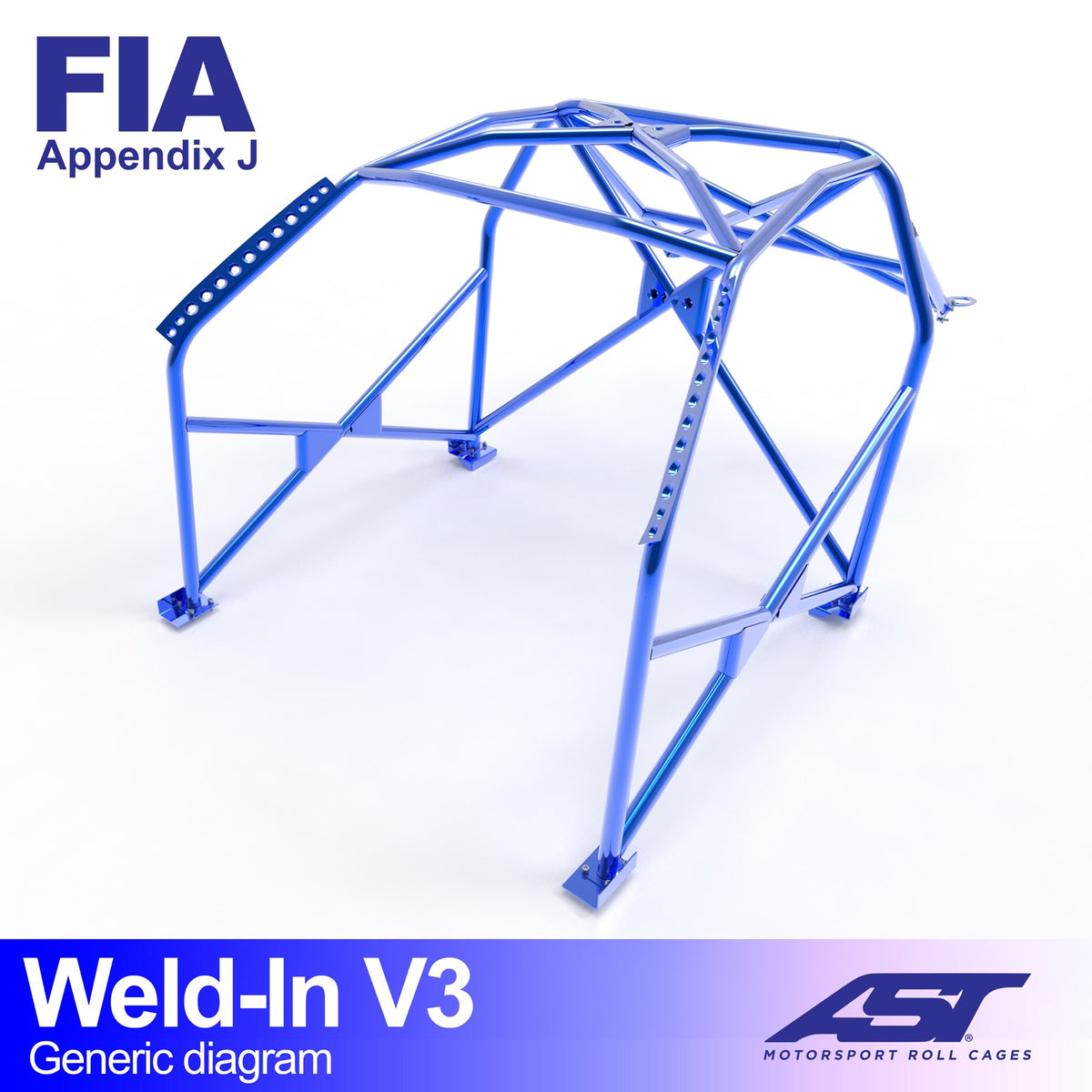 Arco de seguridad Citroën ZX Hatchback 3 puertas Weld In V3