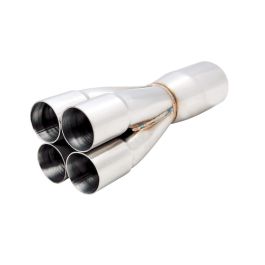 Stainless steel collector 4-1 XForce 2" - 2.5"
