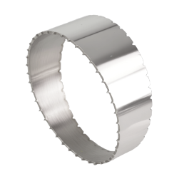 Stainless steel pie cut elbow 11,25' 60mm