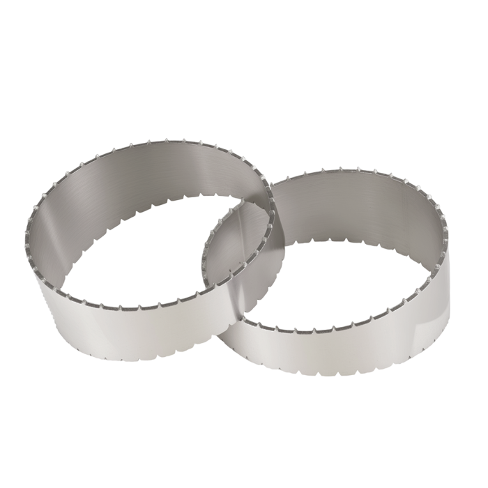 Stainless Steel Elbow with Cake Cut, 11.25" (63 mm)