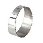 Stainless steel elbow with 11.25" (70 mm) cake-cut