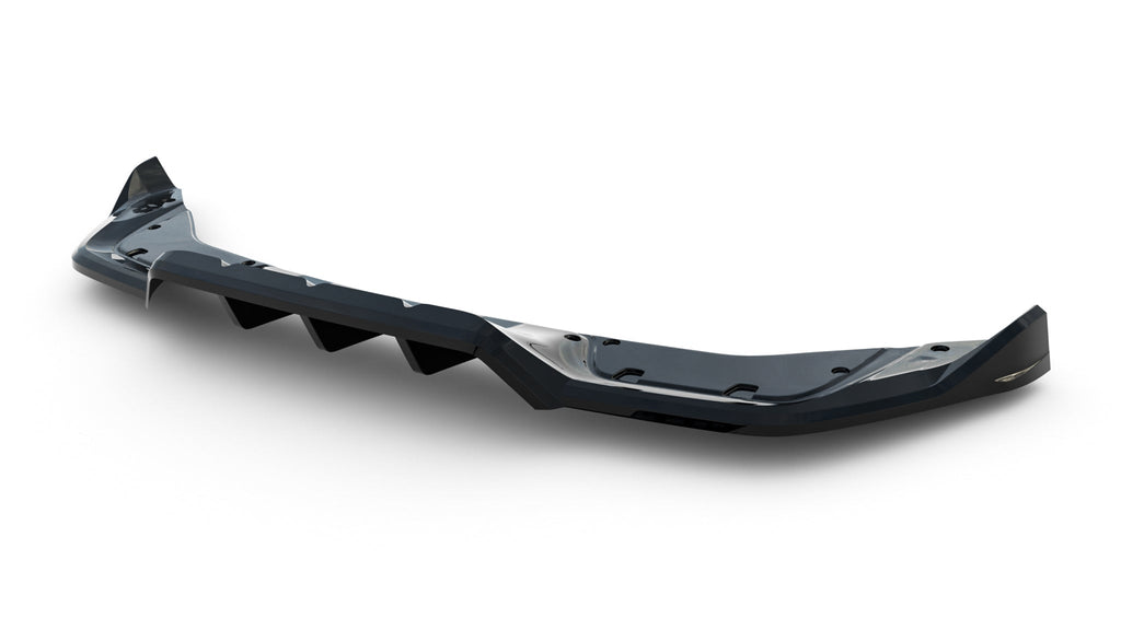 Splitter trasero (con barras verticales) V.1 para Cupra Leon Hatchback Mk1 Facelift