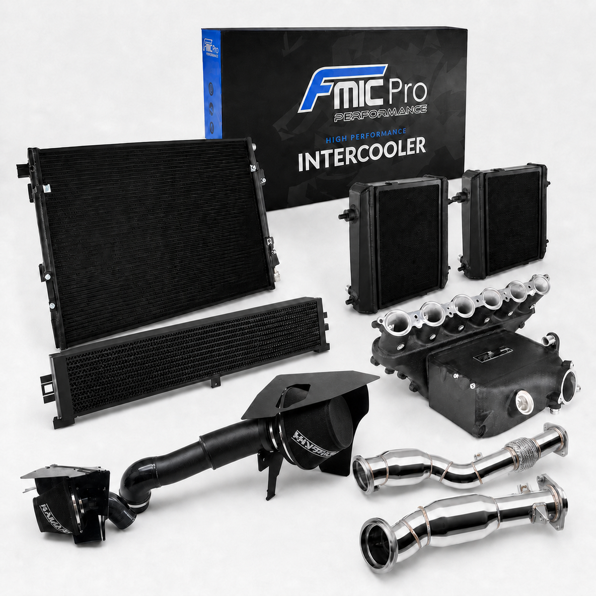 Power Pack para BMW M2 M3 M4 G87 G80 G82 3.0T S58 2021- Chargecooler, downpipe y sistema de admisión