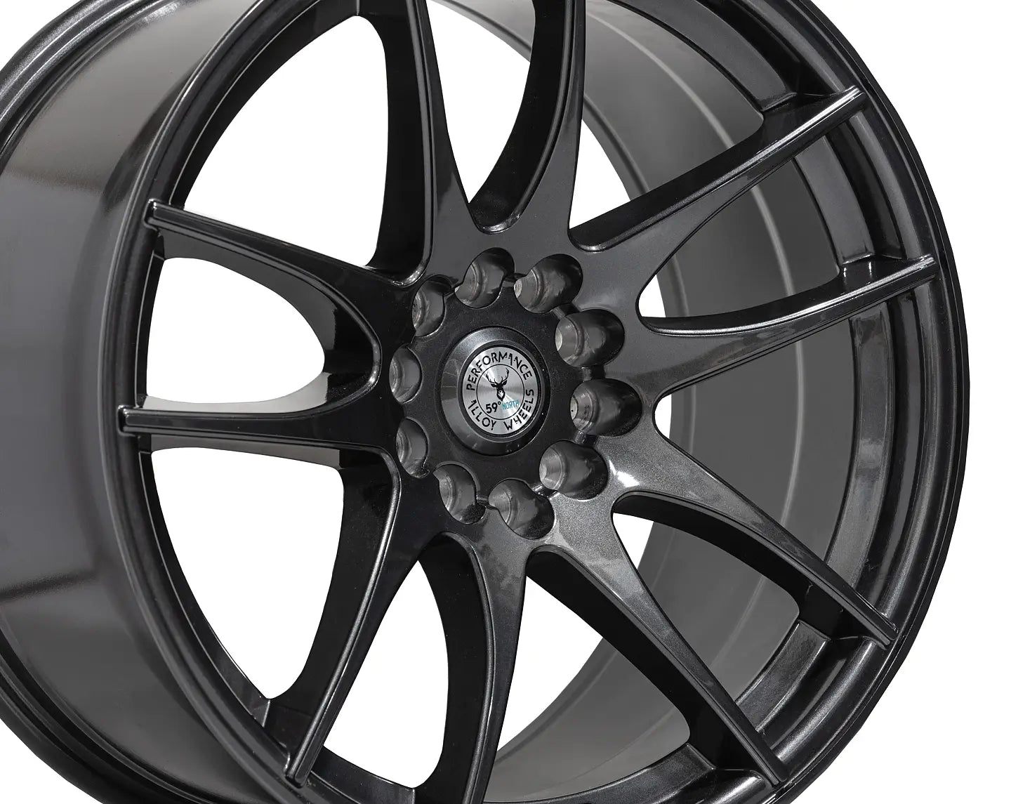 59°North Wheels D-001 9,5x18" ET30 5x114/5x120 Gunmetal