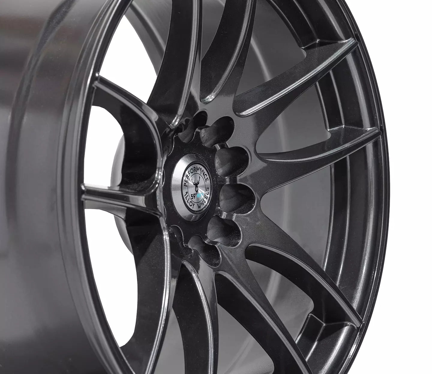 59°North Wheels D-001 9,5x18" ET30 5x114/5x120 Gunmetal