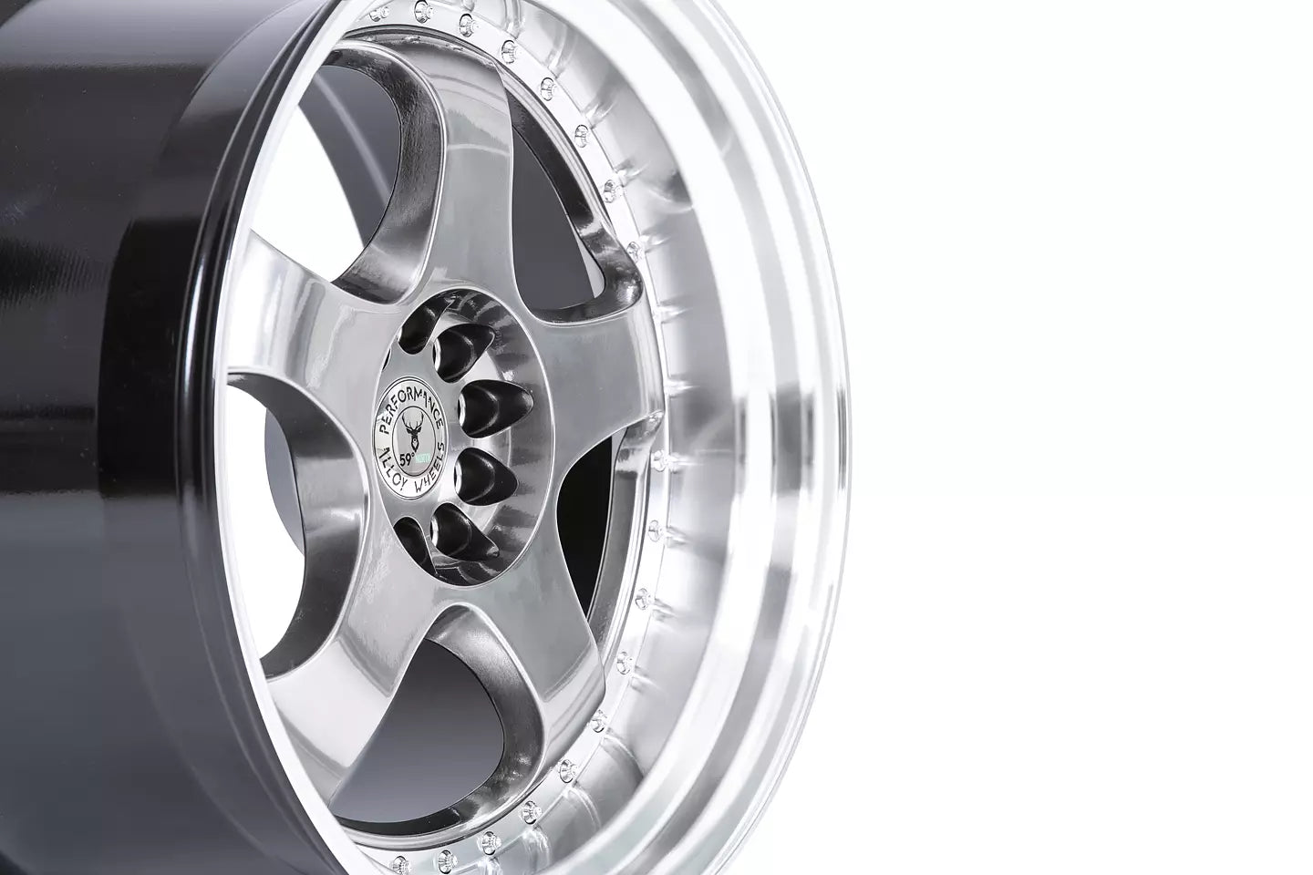 59°North Wheels D-002 10,5x19" ET22 5x108/5x112 Hyperblack/polished