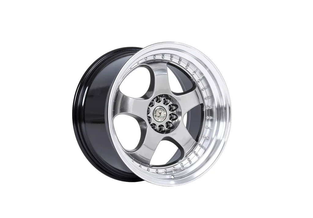 59°North Wheels D-002 9.5x18" ET20 5x100/5x108 Hyperblack/Polished