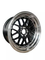 59°North Wheels D-010 9x18" ET25 5x114,3/5x120 Gloss black/polished lip