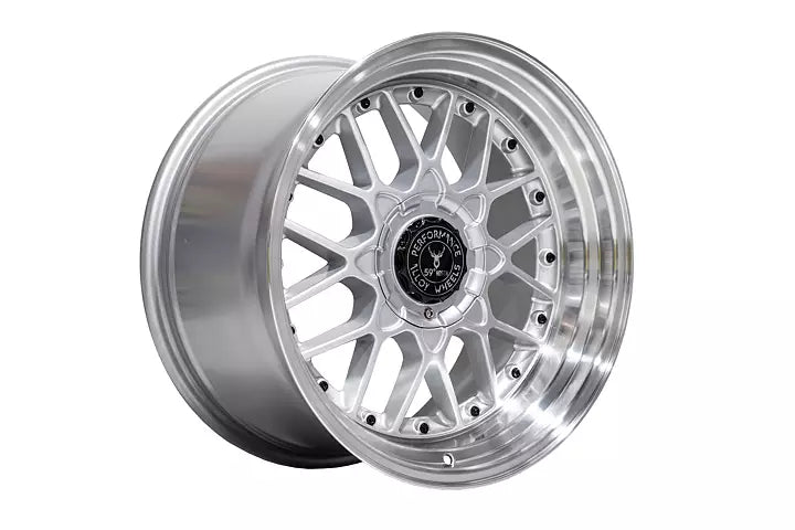 59°North Wheels D-010 10x18" ET25 5x114,3/5x120 Gloss silver/polished lip