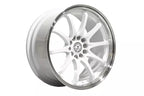 59°North Wheels D-012 8,5x18" ET30 5x114,3/5x120 Gloss white/polished lip