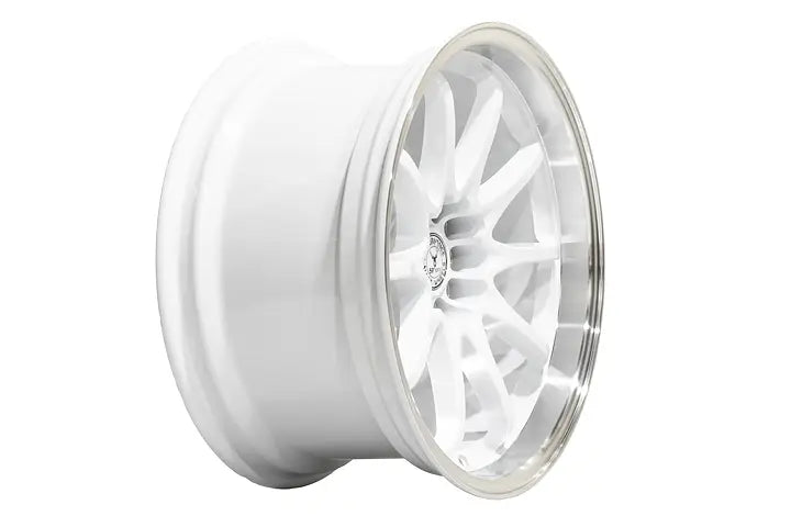 59°North Wheels D-012 9,5x18" ET15 5x114,3/5x120 Gloss white/polished lip