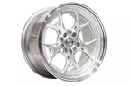 59°North Wheels D-014 9x18" ET30 5x114,3/5x120 brushed silver/polished lip