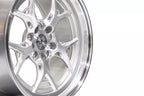 59°North Wheels D-014 9x18" ET30 5x114,3/5x120 brushed silver/polished lip