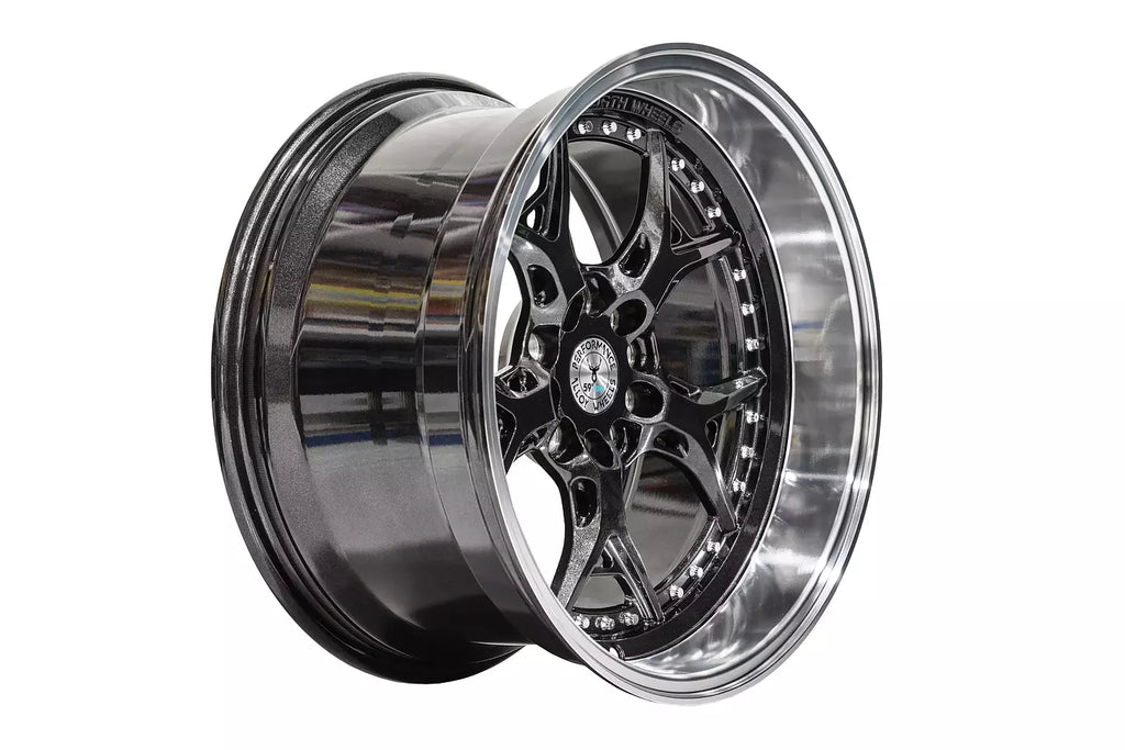 59°North Wheels D-014 9,75x18" ET -5 5x114,3/5x120 gunmetal/polished lip