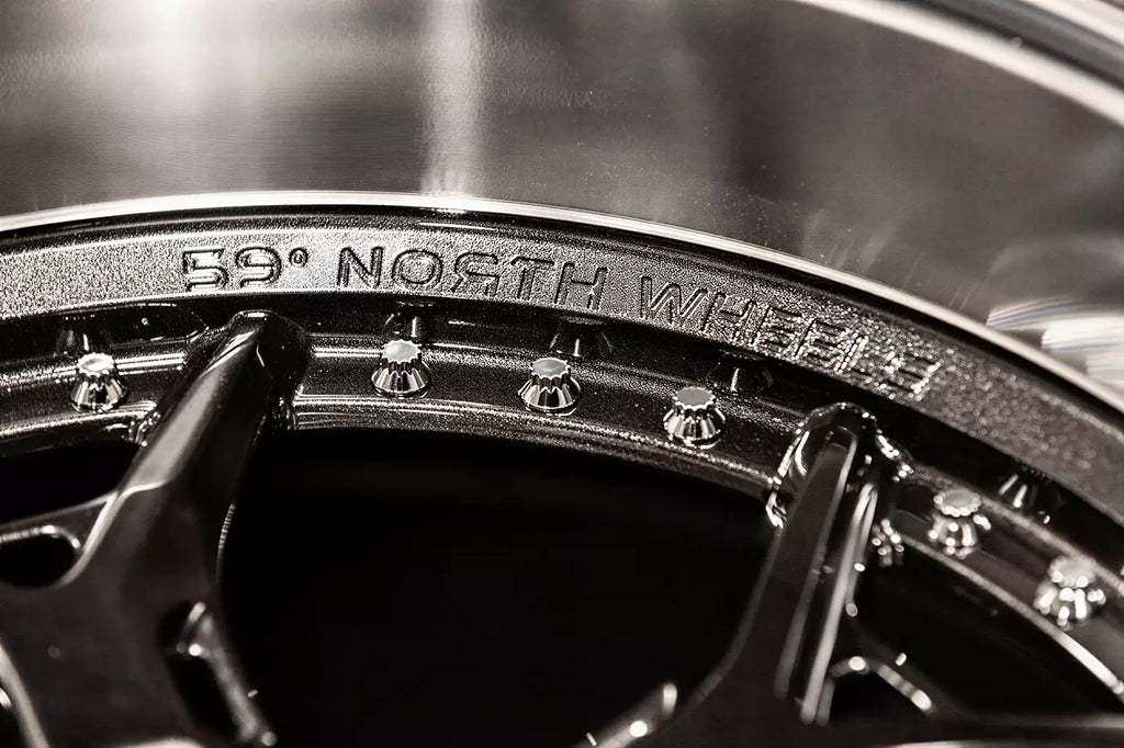 59°North Wheels D-014 9,75x18" ET -5 5x114,3/5x120 gunmetal/polished lip