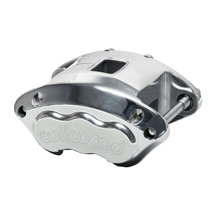 Pinza de freno universal flotante Wilwood 120-11874-P D154 de 2 pistones, pulida.