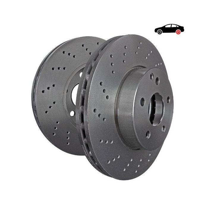 D2230D Premium Discs Rotors EBC Brakes for Mercedes-Benz GLClass X166 GL63 AMG GLEClass W166 GLE 43 AMG 4Matic GLEClass W166 GLE 63 AMG GLEClass Coupe C292 GLE 43 AMG 4Matic MClass W166 ML63 AMG