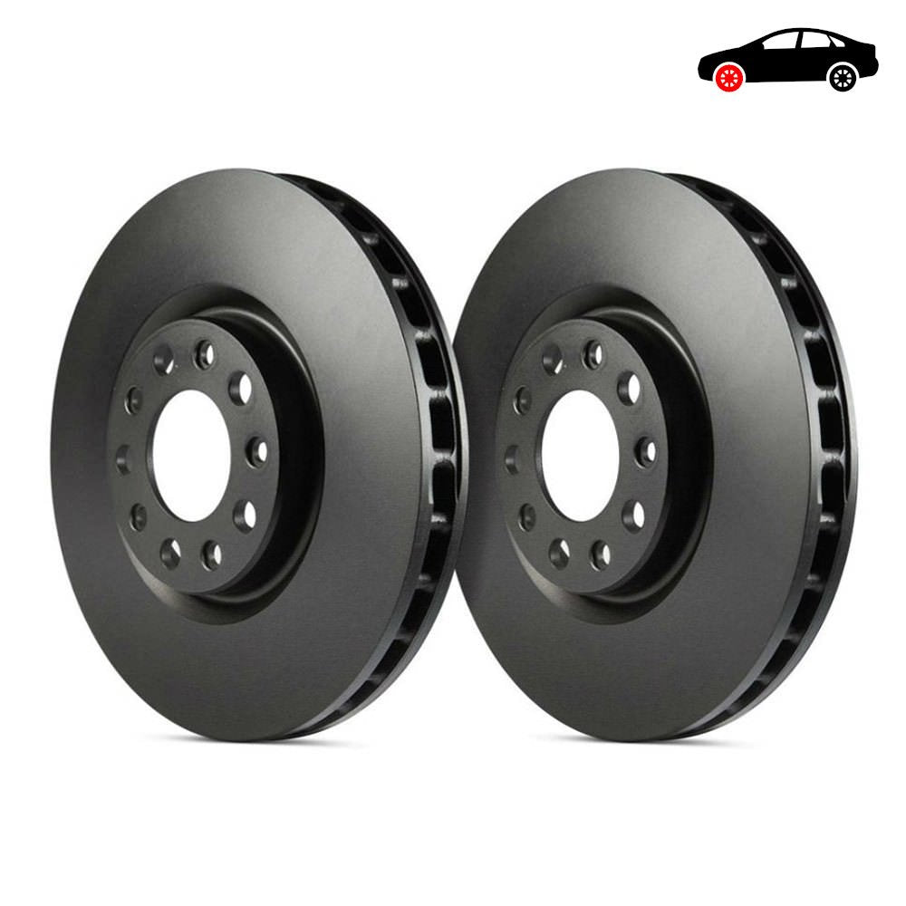Discos de freno Premium D2246 EBC Brakes para Suzuki Swace Toyota Corolla E210 Yaris Cross