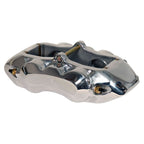 Pinza de freno trasera Wilwood 120-10526 D8-4 universal con montaje en tuerca, 4 pistones, pulida.
