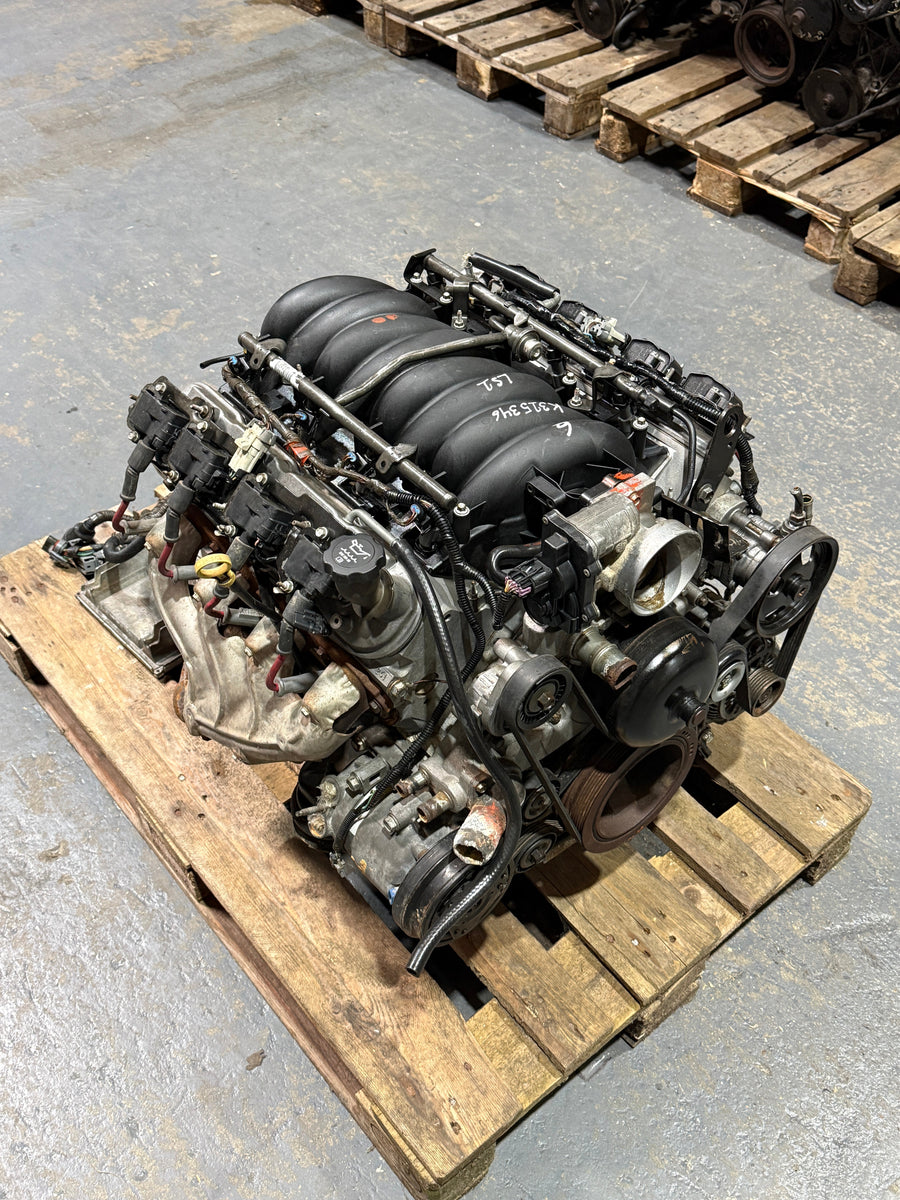 Motor Chevy 5.7L LS1 V8 de aluminio completo para swap – otra vista