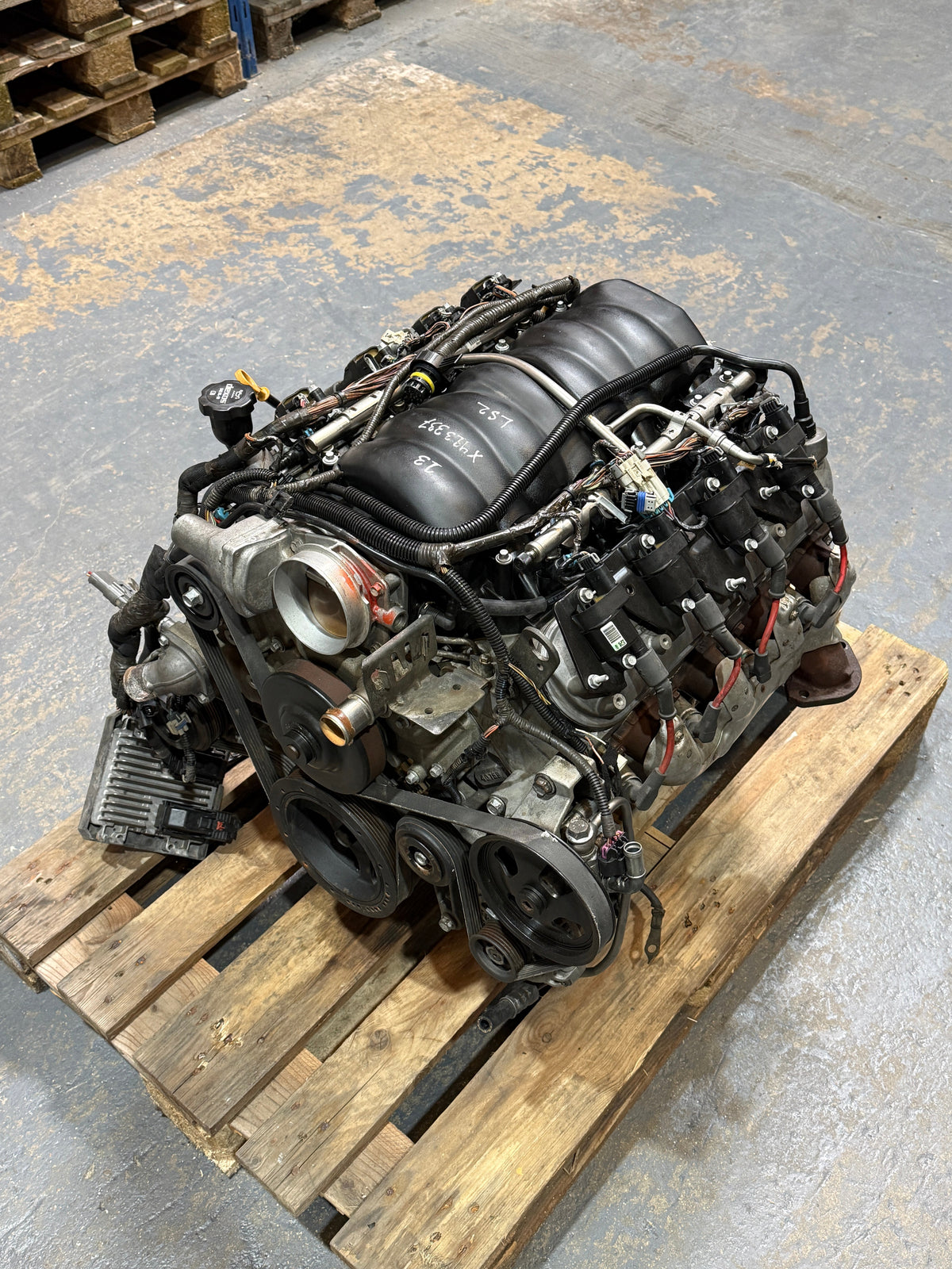 Motor Chevy 6.0L L98 / LS2 V8 de aluminio completo para swap