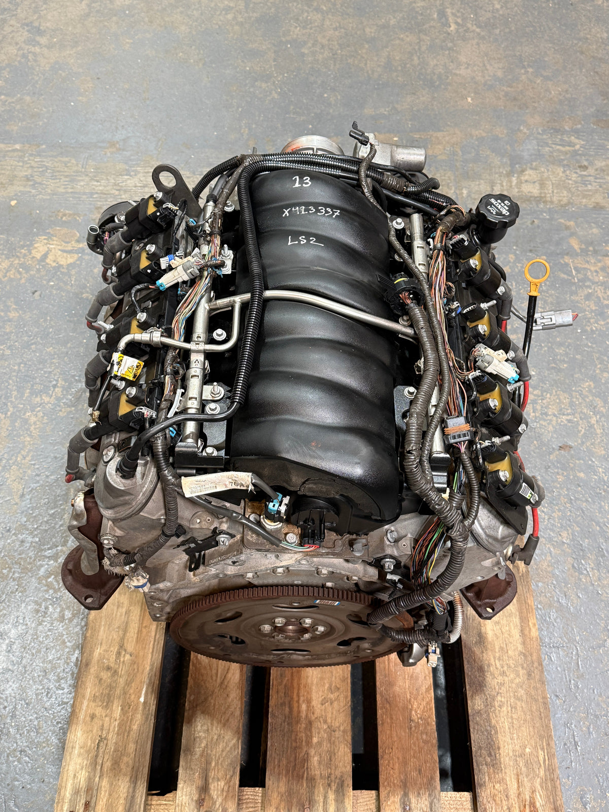 Motor Chevy 6.0L L98 / LS2 V8 de aluminio completo para swap