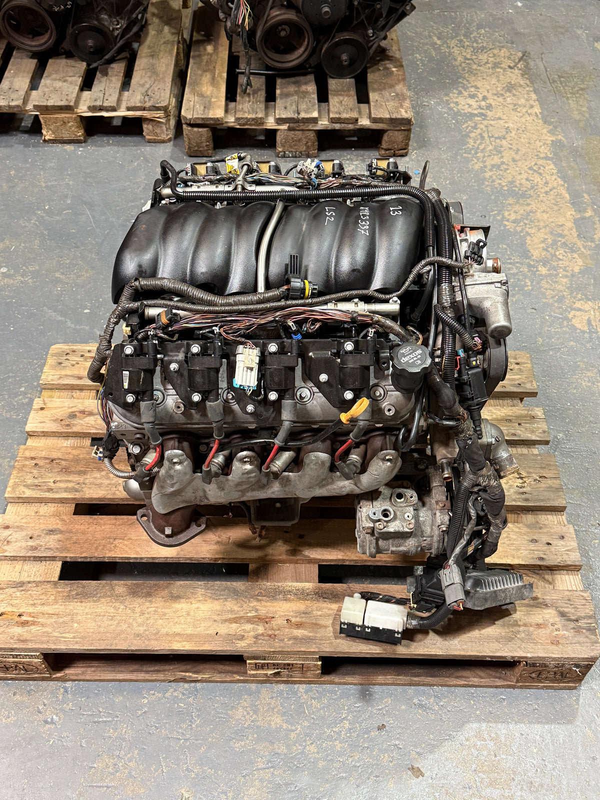 Motor Chevy 6.0L L98 / LS2 V8 de aluminio completo para swap