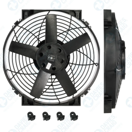 Davies Craig DC0164 Thermatic Electric Fan 14" Slimline 12V