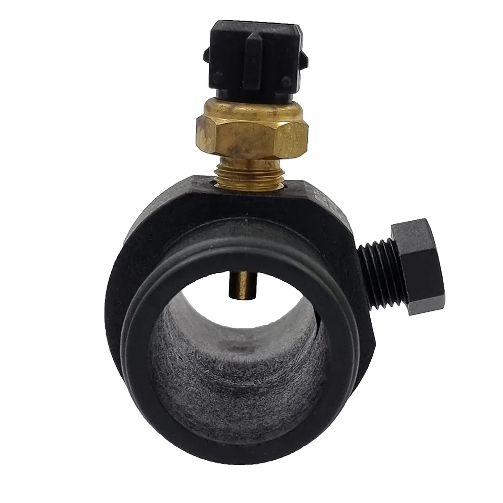 Davies Craig DC0435 Interruptor digital Thermatic para ventilador con sensor NPT de 1/4" y kit de adaptador en línea de 35 mm