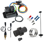 Interruptor de ventilador digital Thermatic Davies Craig DC0438 con sensor 1/4" NPT y kit adaptador en línea de 38 mm